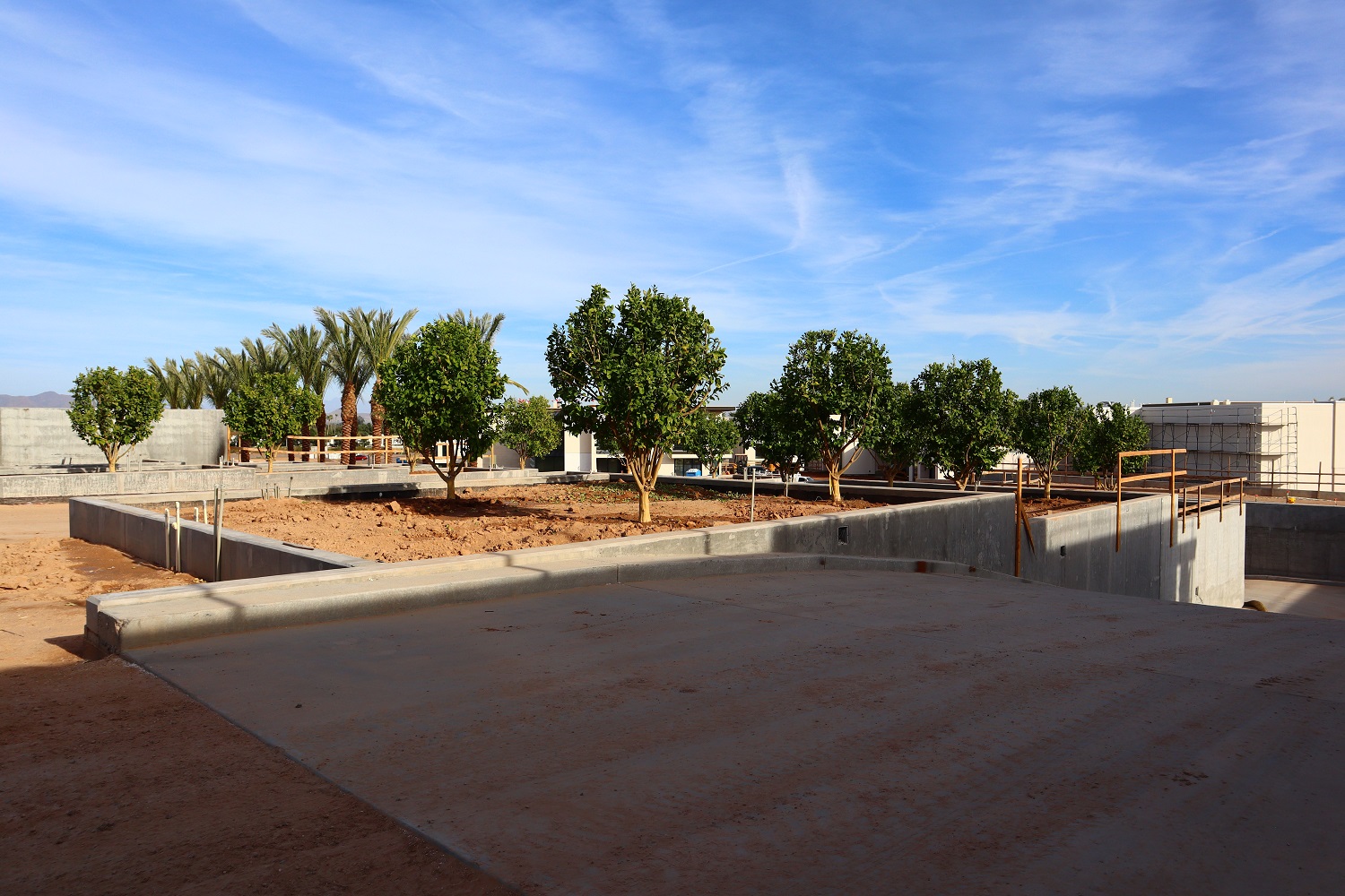 Photo of construction progress at Ritz-Carlton, Paradise Valley.