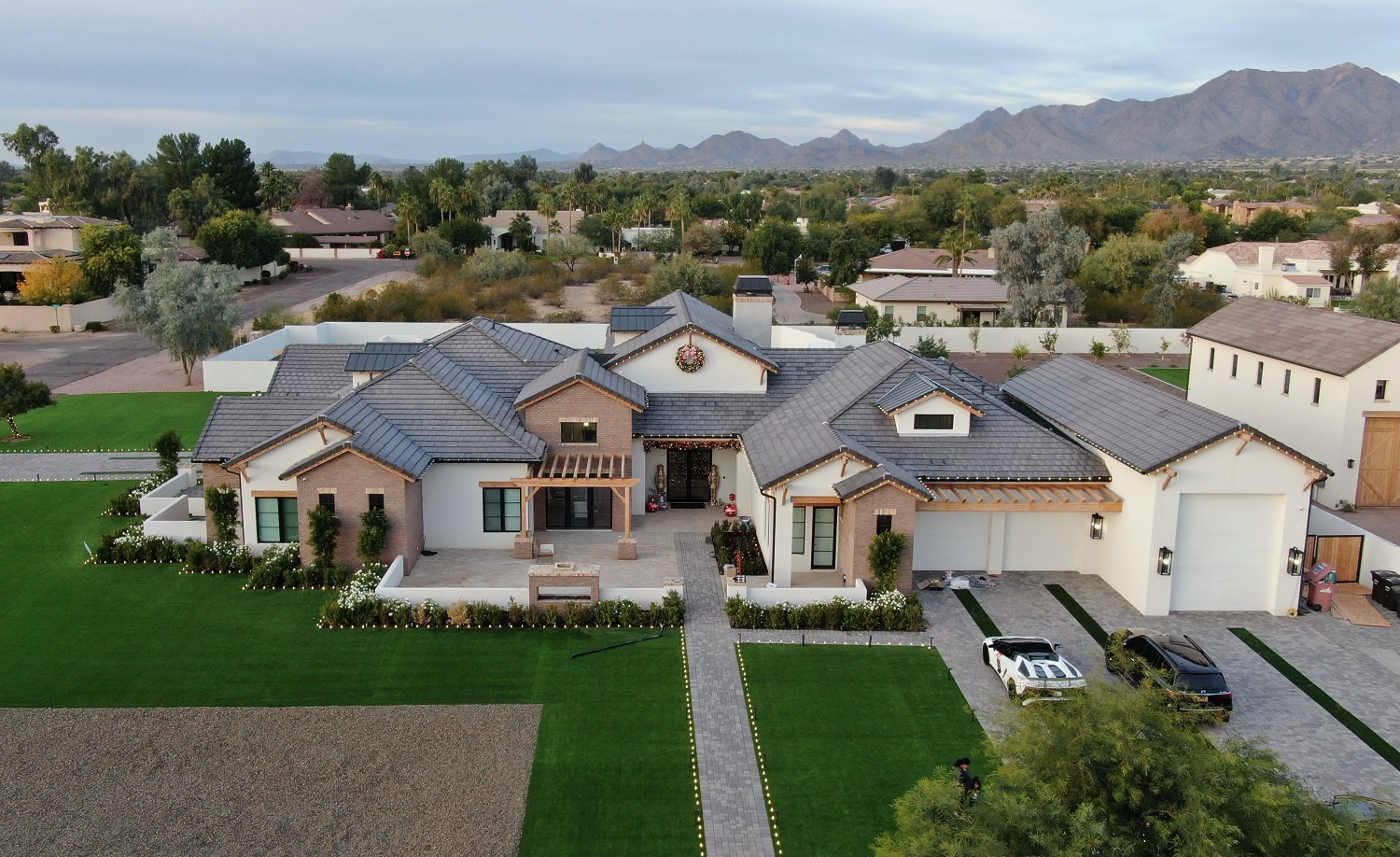 Photo of a custom home in the Cactus Corridor.