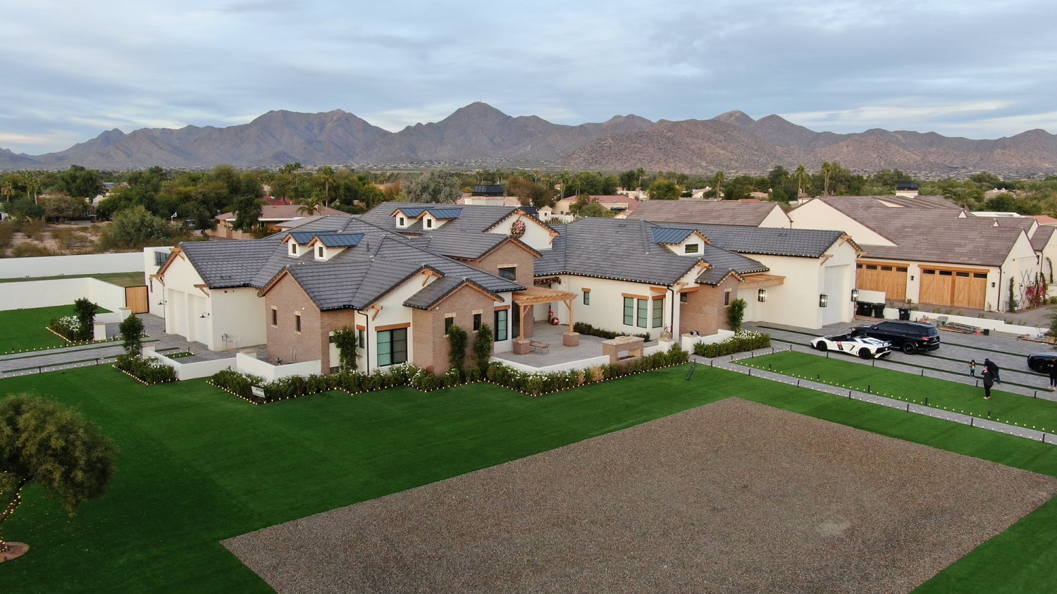 Photo of a custom home in the Cactus Corridor.