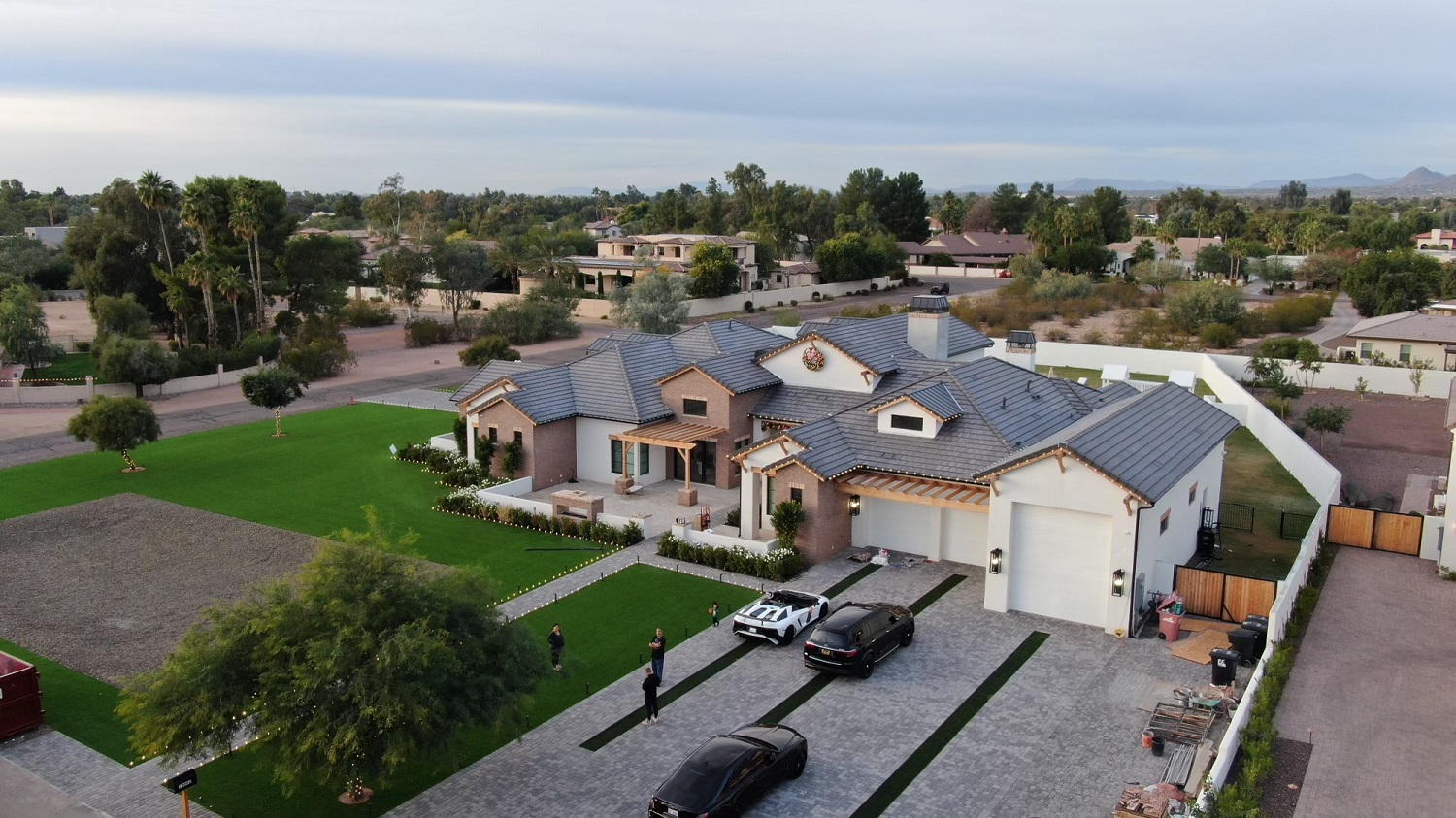 Photo of a custom home in the Cactus Corridor.