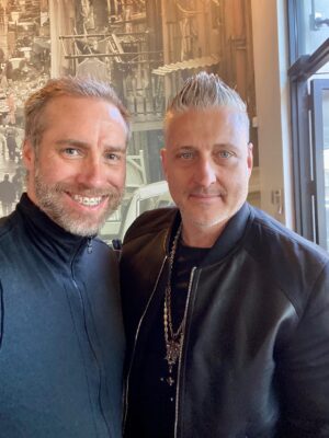Photo of Aaron Auxier and William Lewis.