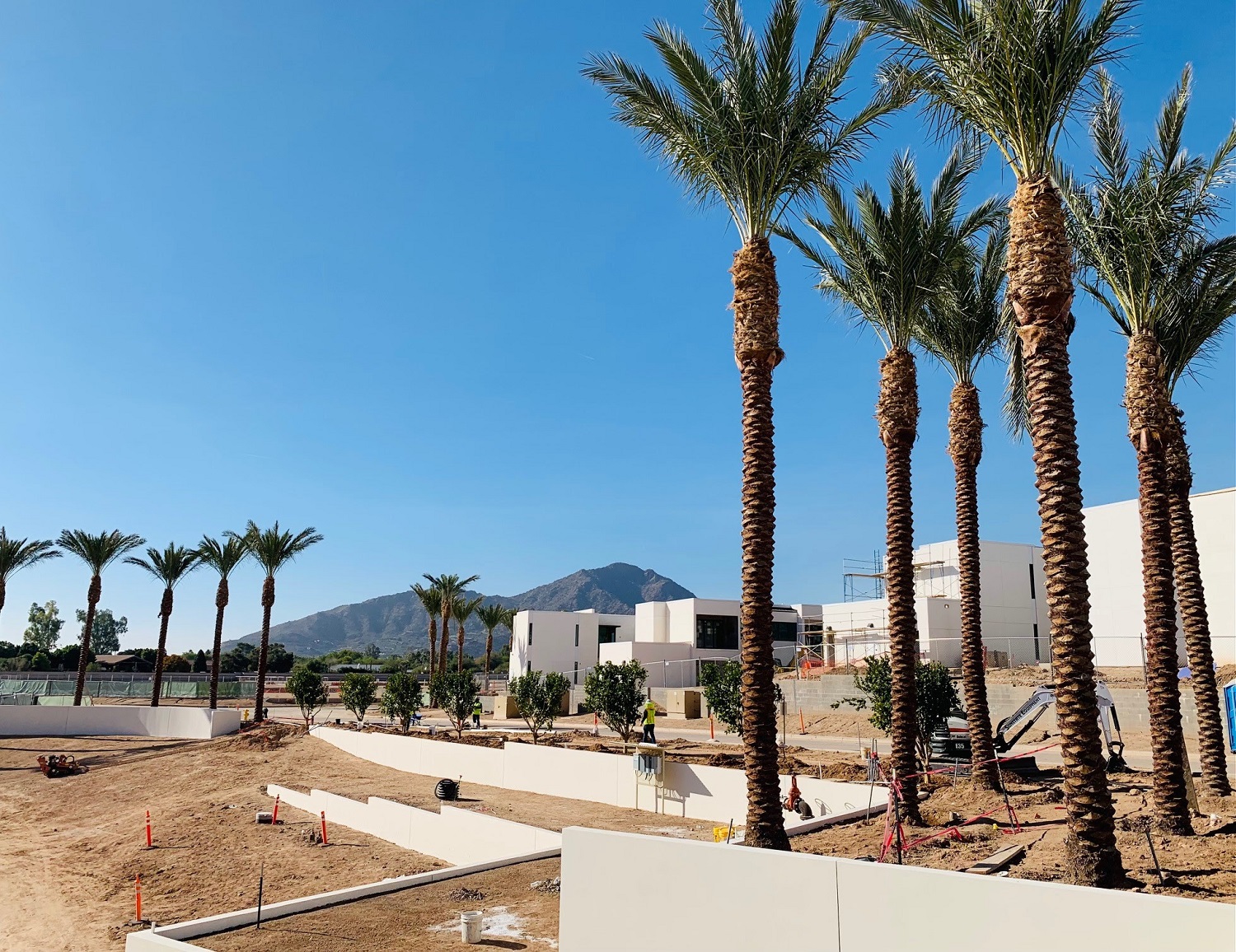 Photo of construction at Ritz-Carlton, Paradise Valley.