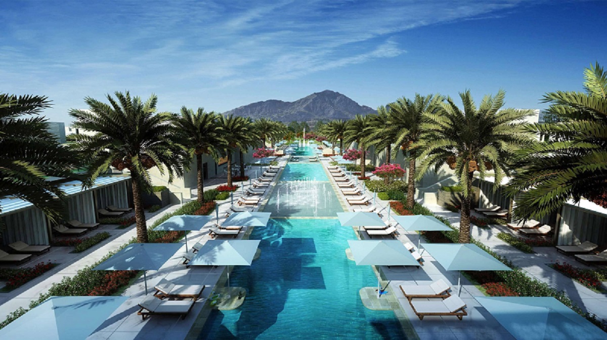 Rendering of the Ritz-Carlton, Paradise Valley.