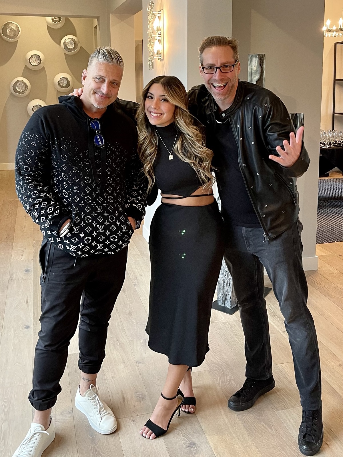 Photo of William Lewis, Kyara Eyre, and Aaron Auxier.