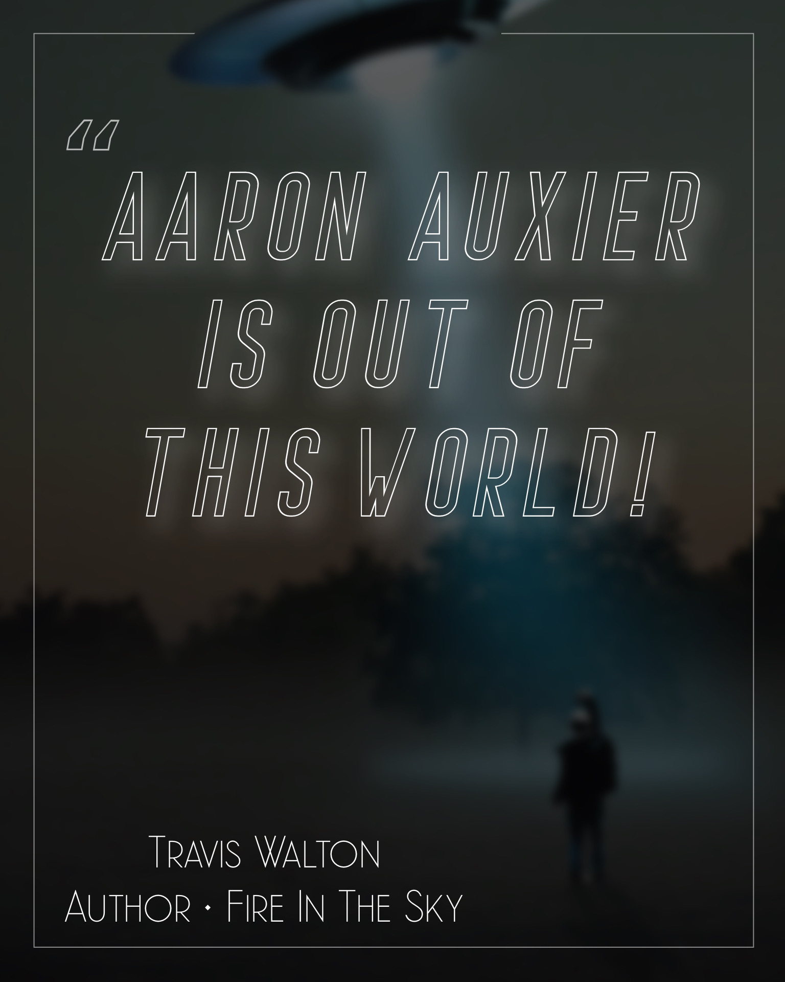 Endorsement for Aaron Auxier.