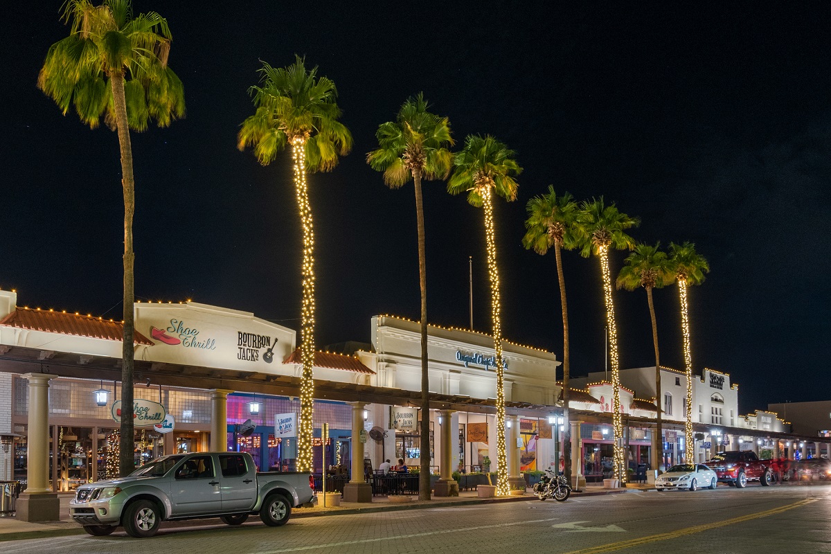 Shopping Center in Chandler, Arizona.