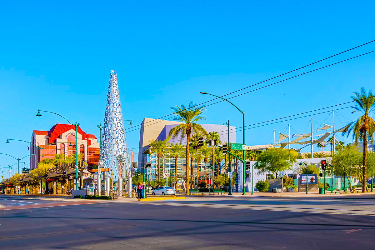 Photo of Downtown Mesa.