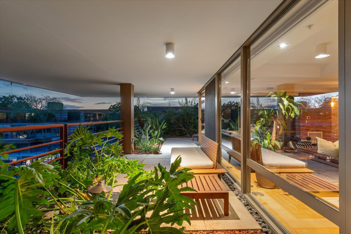 Penthouse at Optima Camelview Village.