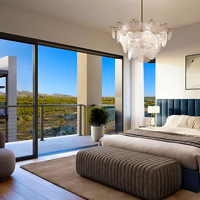 Rendering of a top-floor penthouse condo at Portico in North Scottsdale.
