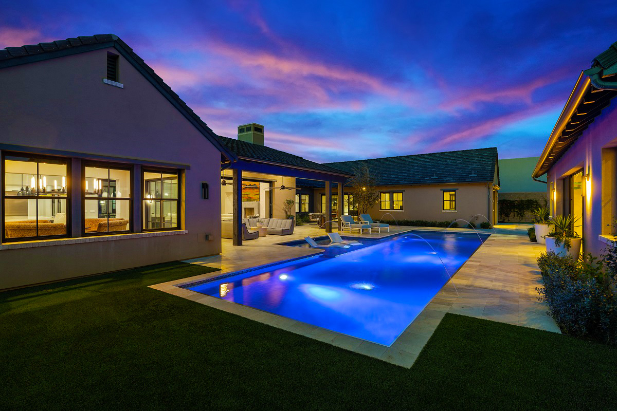A luxury home in Scottsdale, Arizona.