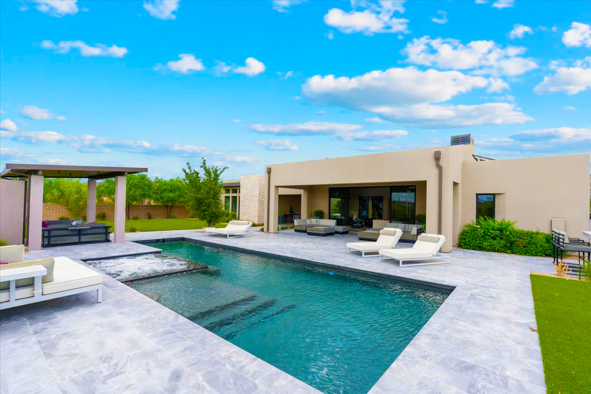 Photo of a property in North Scottsdale's White Horse, developed by Camelot Homes.