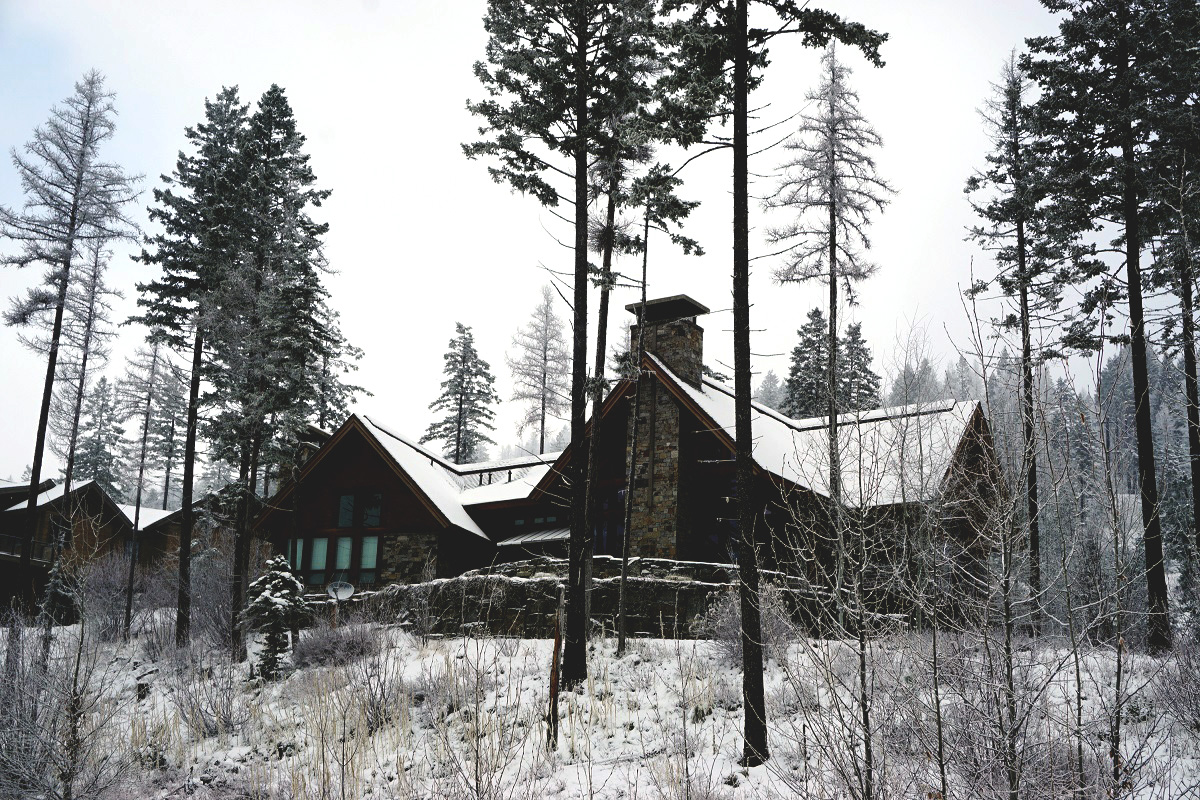 A ski home in Arizona.