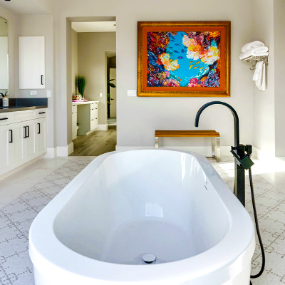 A residence built by Camelot Homes.