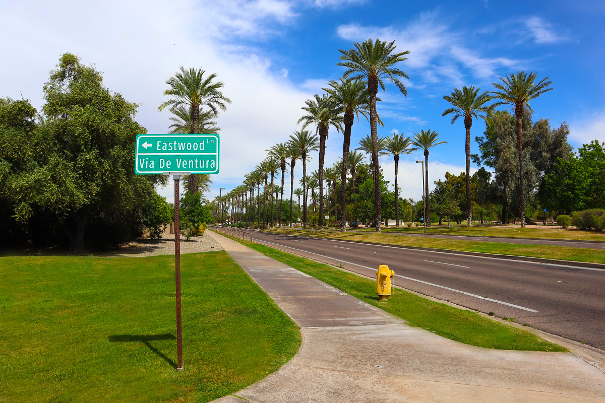 A photo of Scottsdale, Arizona.