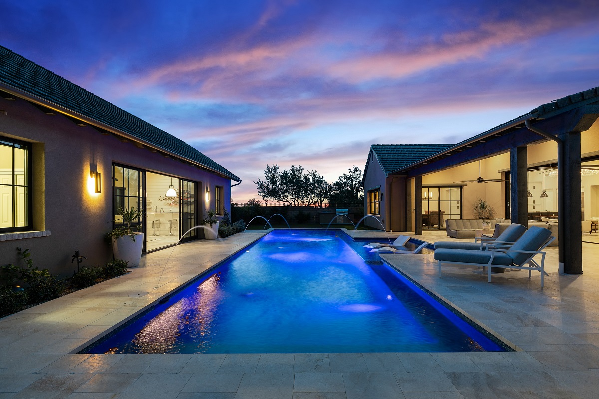 The casita of a luxury home in Scottsdale.