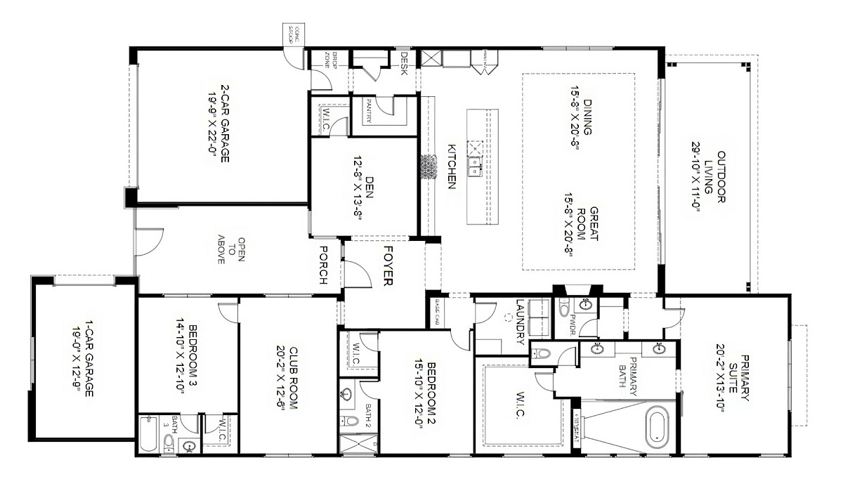 Essence floorplan at Aura.