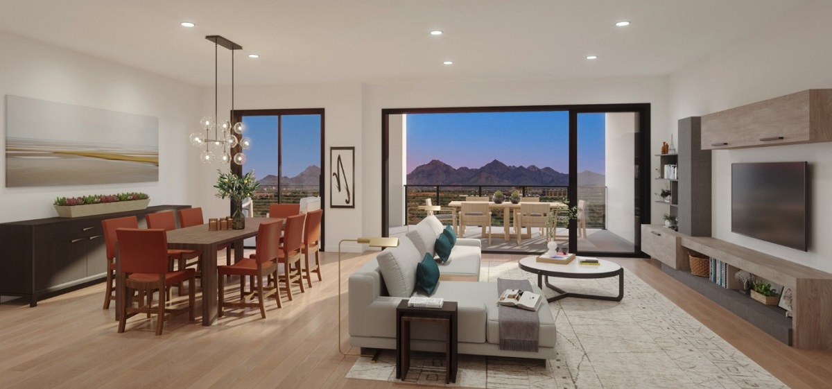 Portico Luxury Condos in North Scottsdale.