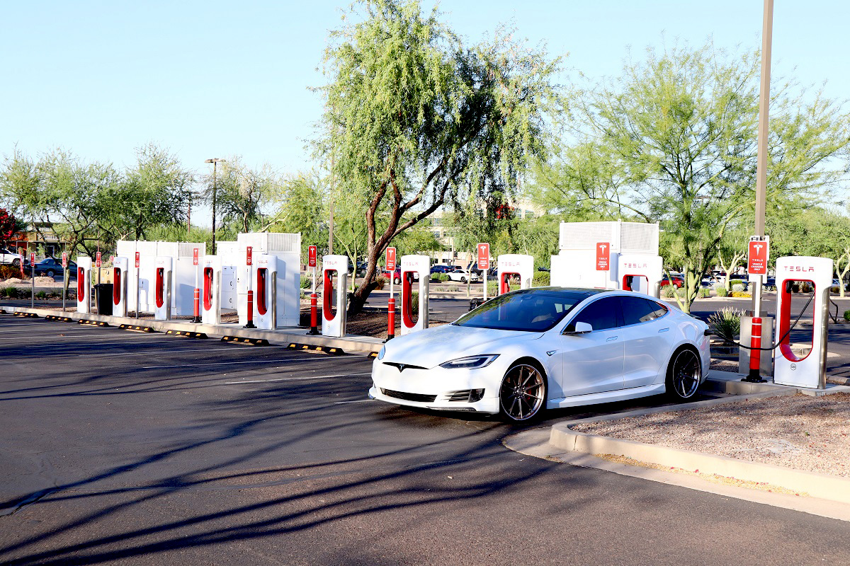 Tesla Charging Station