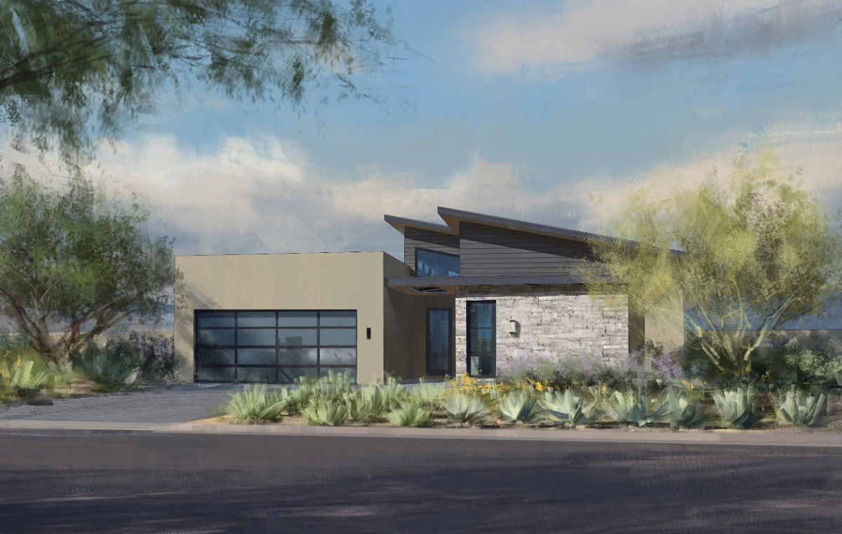 Vibe floorplan at Aura by Camelot Homes.