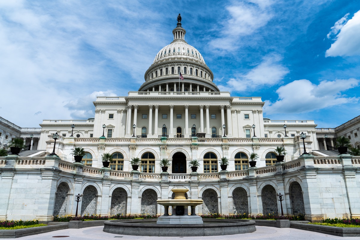 Photo of the US Capitol Building.