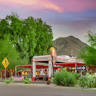 Photo of Cave Creek, Arizona.