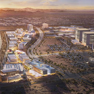 Rendering of Mayo Clinic's Discovery Oasis in Phoenix