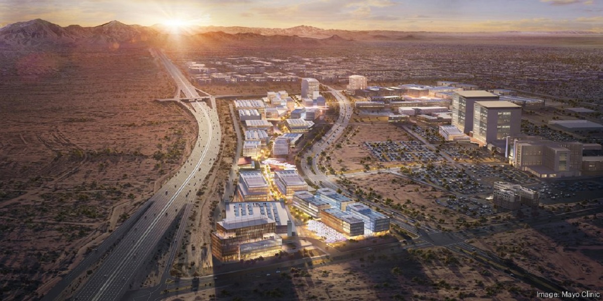 Rendering of Mayo Clinic's Discovery Oasis