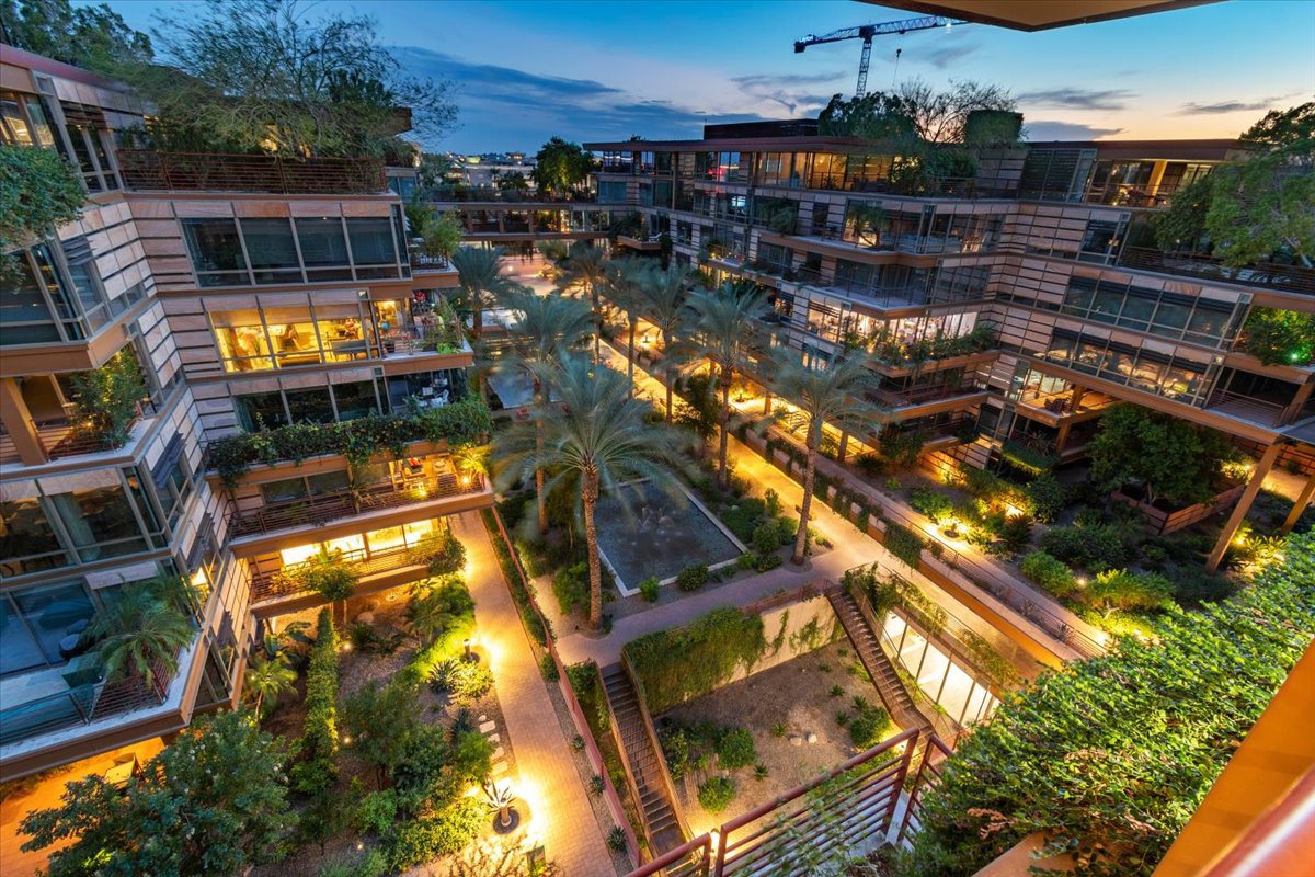 Optima Camelview Condos In Old Town Scottsdale.