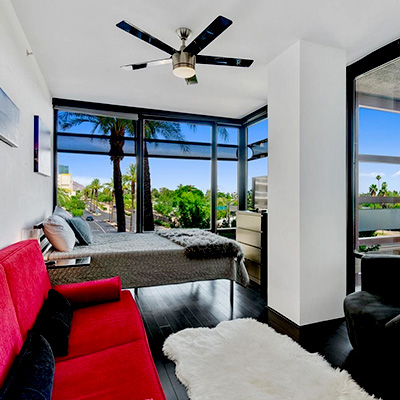 A condo at Optima Camelview Village.