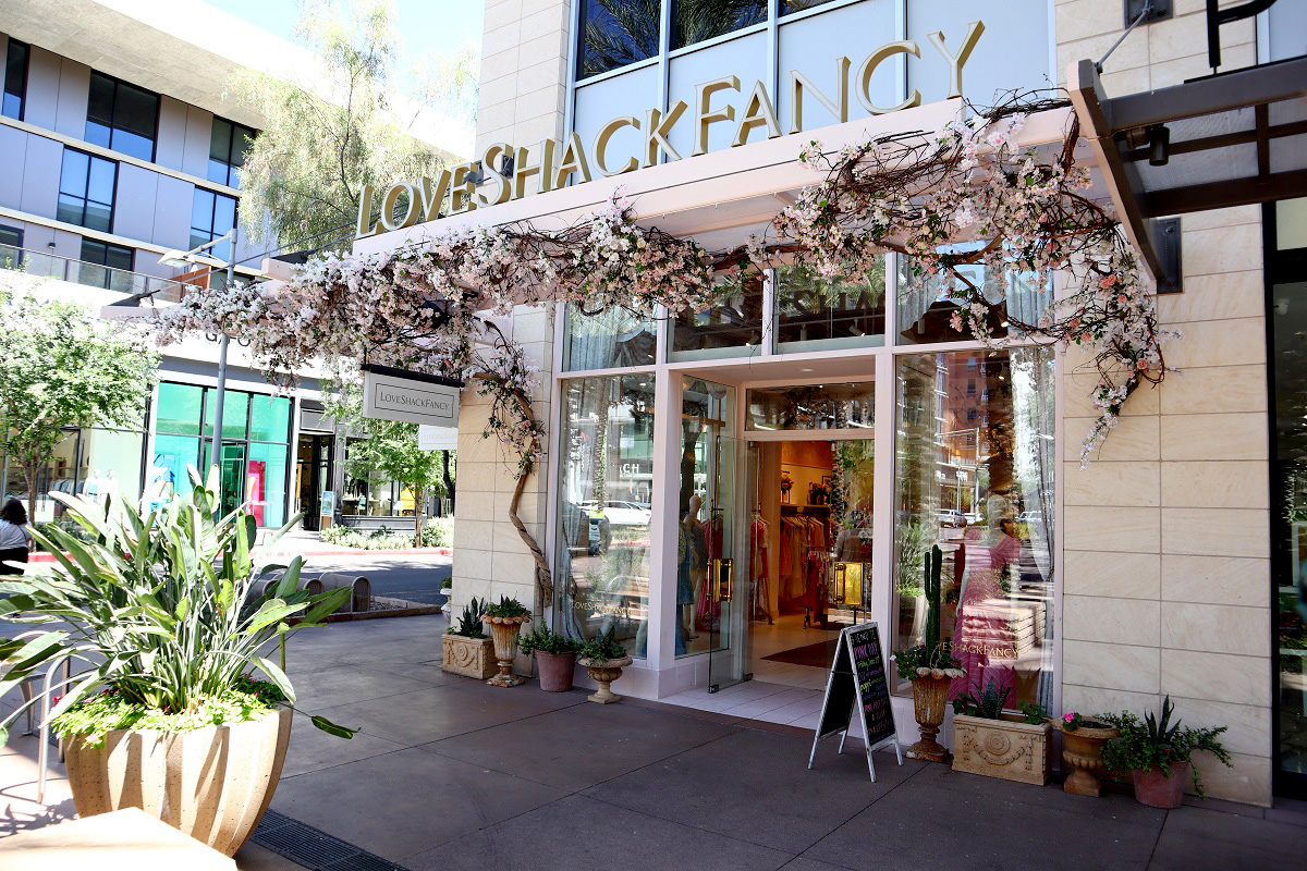 Love Shack Fancy at Scottsdale Quarter.