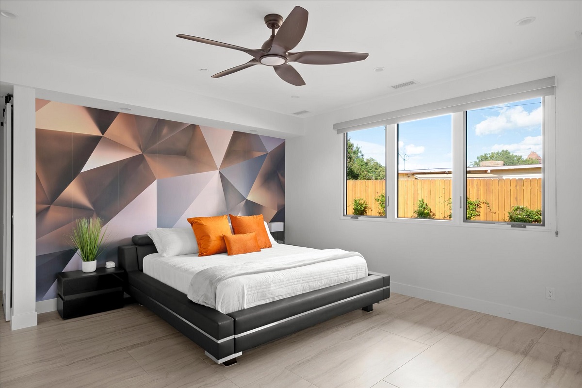 Interior of a luxury home in Sedona, Arizona.