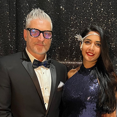 William Lewis and Majo Mansour.