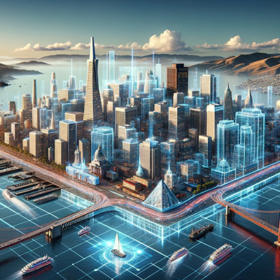 An AI-run city.