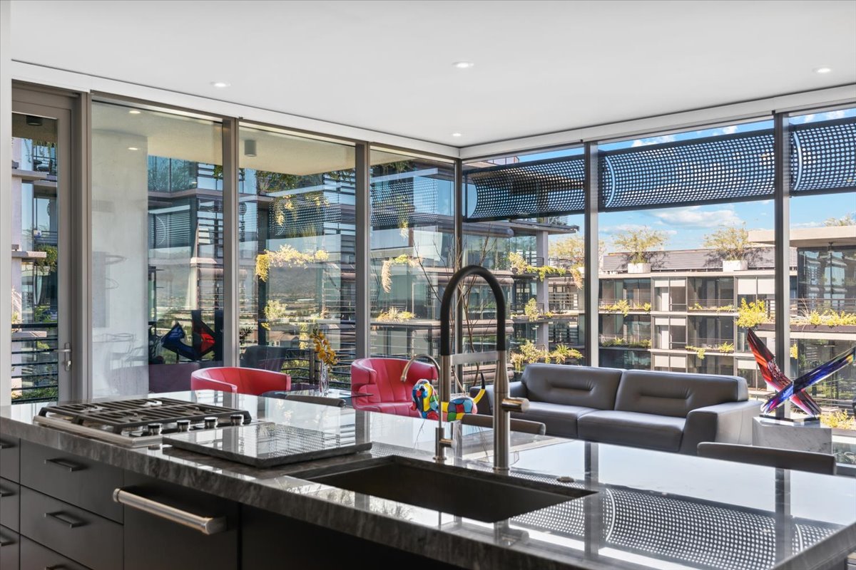 A penthouse condo at Optima Kierland.