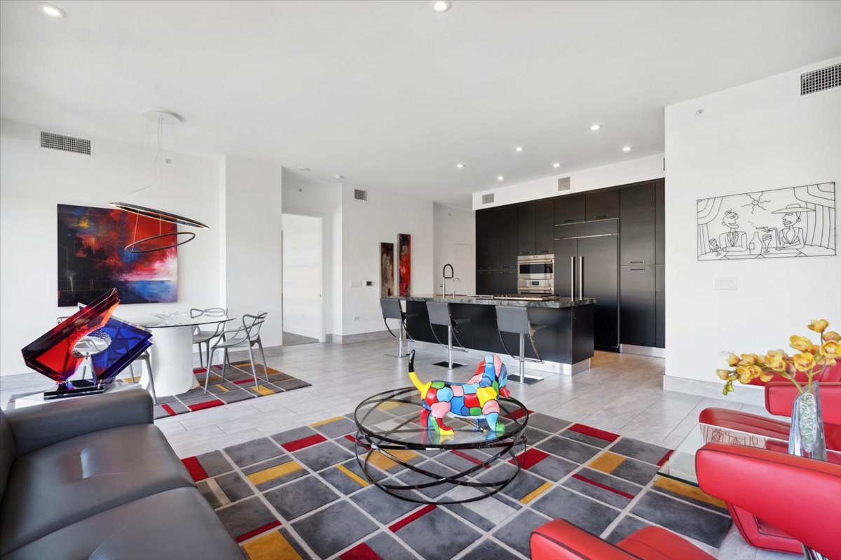 A penthouse condo at Optima Kierland.
