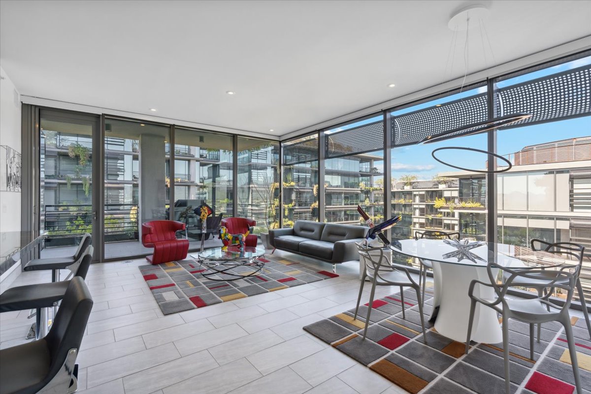 A penthouse condo at Optima Kierland.