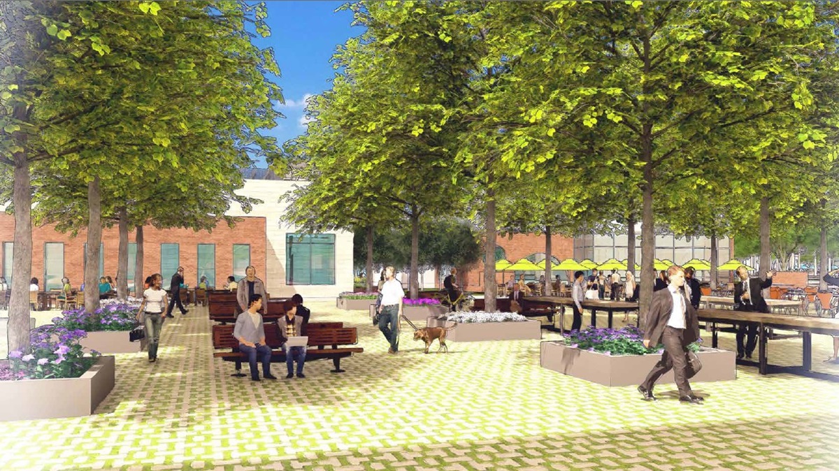 Rendering of The Parque in Scottsdale, Arizona.