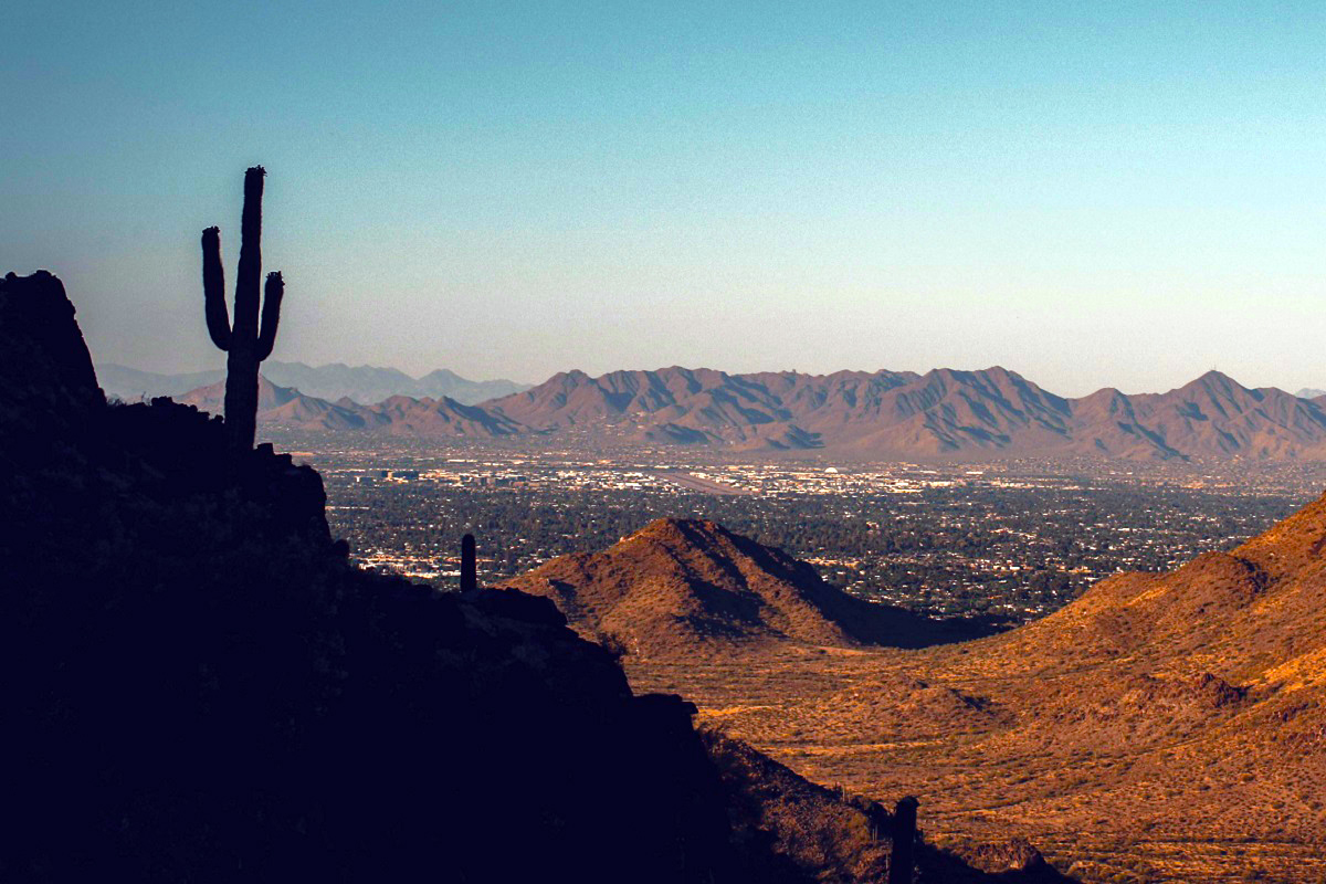 A photo of the Sonoran Desert.